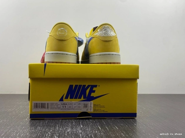 Rep 1 Jordan Travis x Scott Low Air OG Canary DZ4137-700 0701